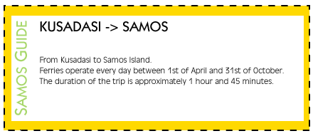 Samos Ferry Ticket